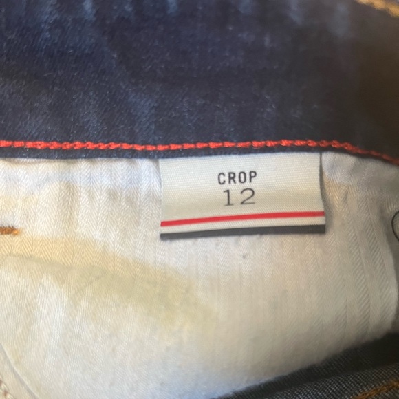 Tommy Hilfiger Crop Dark Wash Jeans - Picture 4 of 4